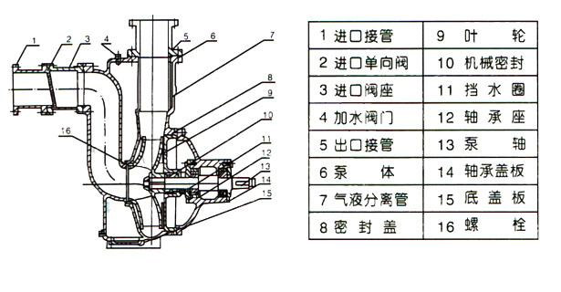 ZWB防爆自吸式无堵塞黄瓜下载APP最新下载（结构图）